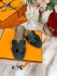 Hermes Oran Sandal slippers epsom leather h4553333